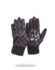 DIAMONDS IN PALM GLOVES