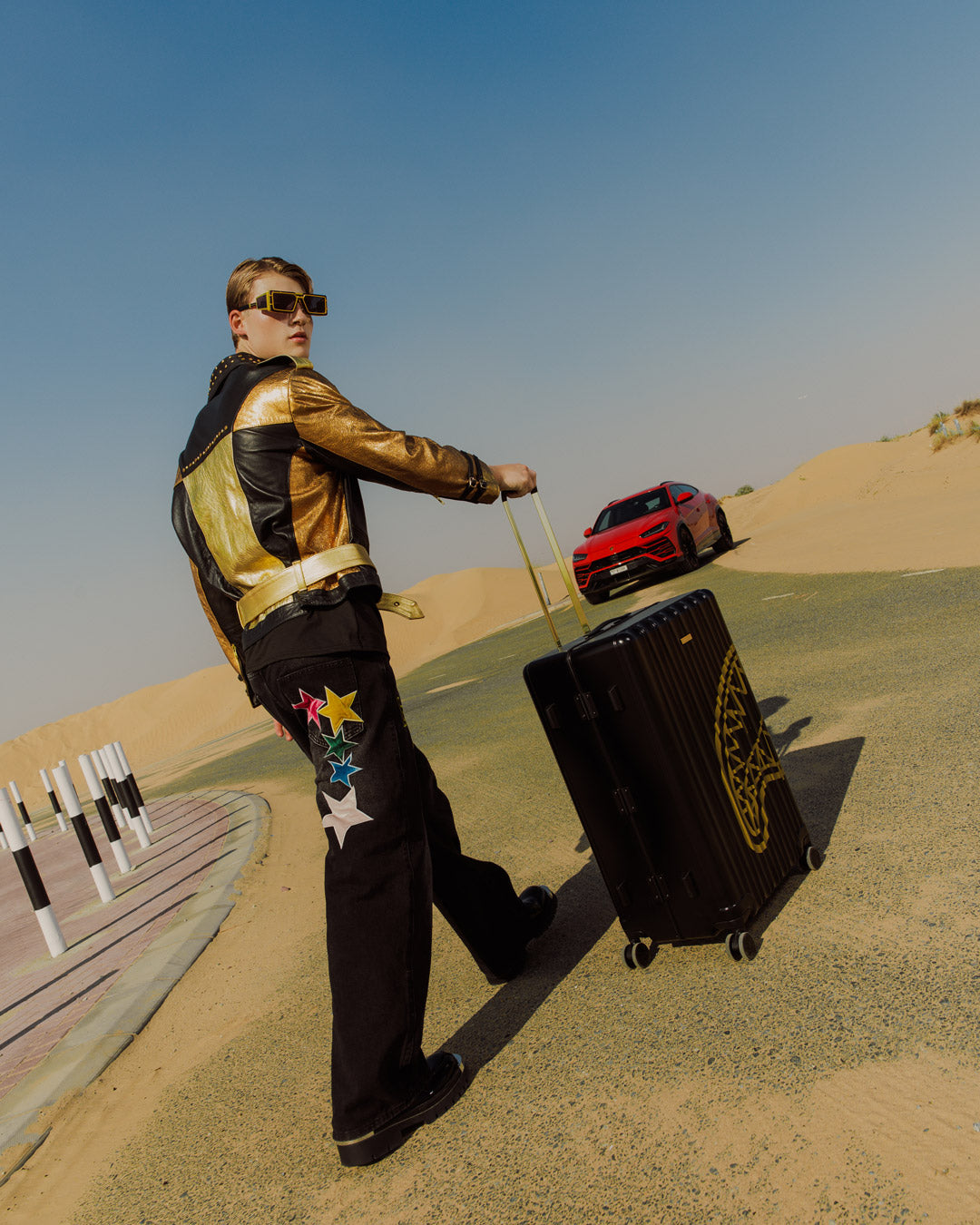 GOLD FANG FULL-SIZE LUGGAGE