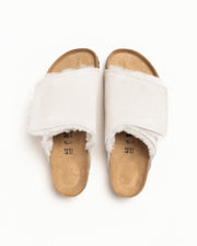 STÜSSY & BIRKENSTOCK SOLANA SHEARLING SLIDE