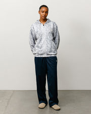 ATHLETIC MESH ZIP HOODIE
