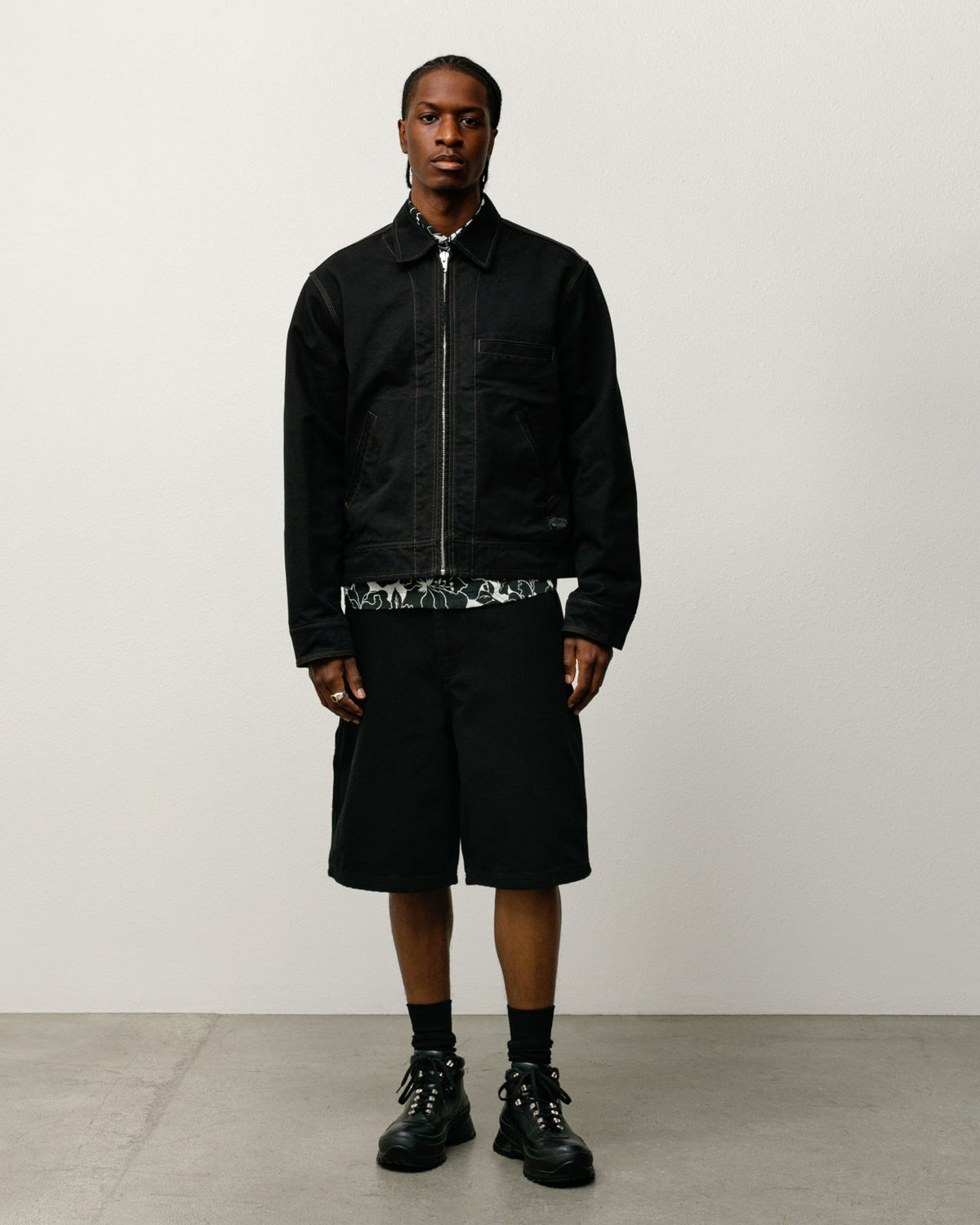 WORK JACKET COLLARED