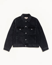 LINED DENIM TRUCKER JACKET