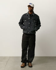 LINED DENIM TRUCKER JACKET