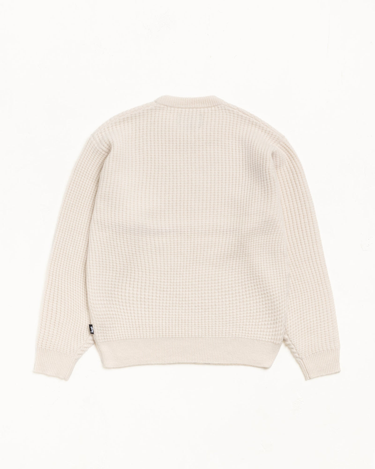 WAFFLE CASHMERE SWEATER
