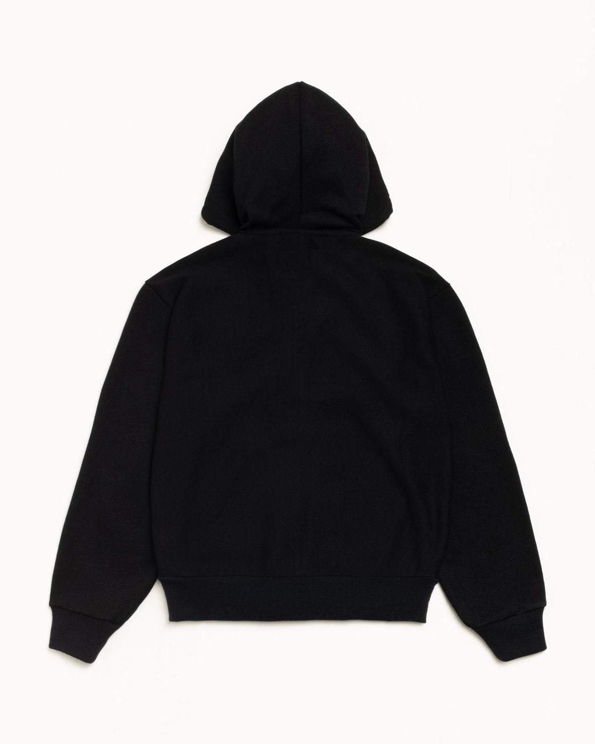PATCH ZIP KNIT HOODIE