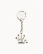 METAL BENT CROWN KEYCHAIN