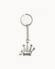 METAL BENT CROWN KEYCHAIN