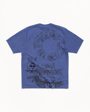 SKULLS TEE PIGMENT DYED