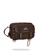 CHECKMATE ROYALE MESSENGER BRICK BAG