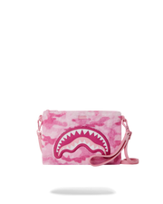 FURRROCIOUS IN PINK CROSSOVER CLUTCH