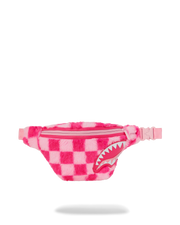 FURZILLA SHARK (PINK CHECK) SAVVY CROSSBODY
