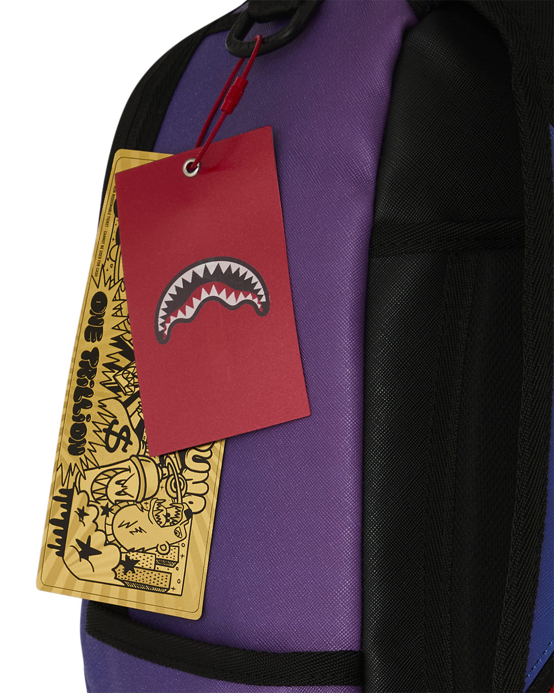 SHARK CENTRAL ALL STAR (BLUE IRIDESCENT) BACKPACK