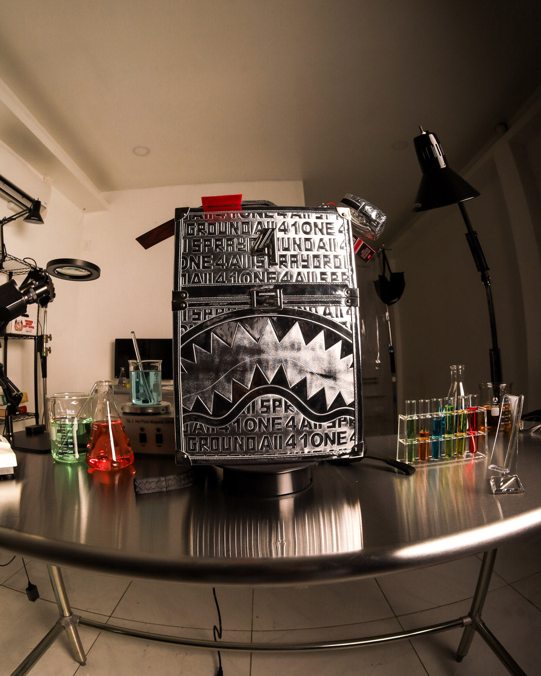 SPACE CASE CHATURANGA SHARK BACKPACK