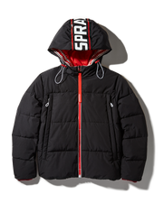PATCH GRAFFITI PUFFER JACKET
