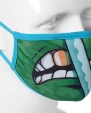 ADULT TMNT: LEONARDO SHARK FORM FITTING FACE-COVERING