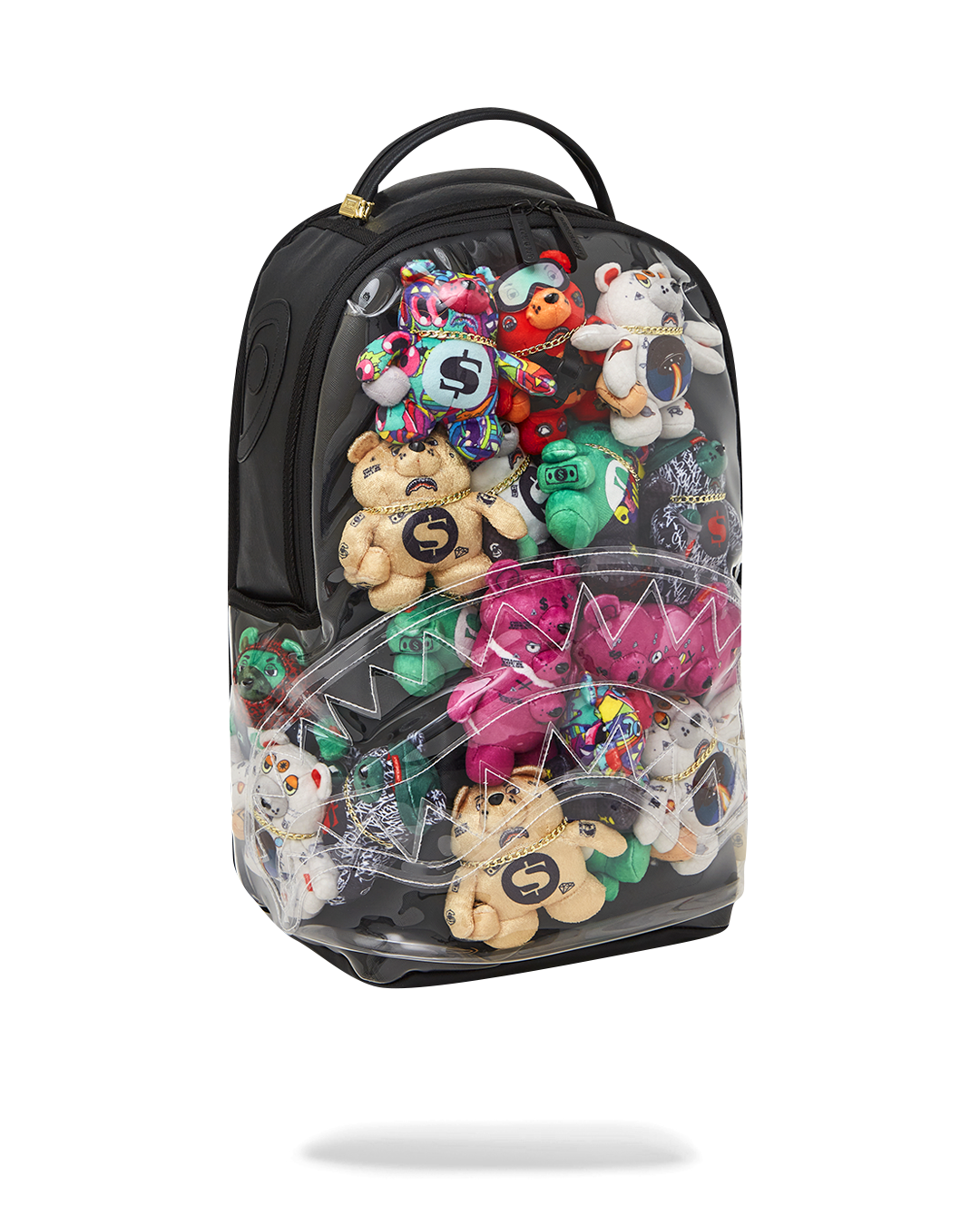 LEGIT BEARS STUFFED IN THIS BAG BACKPACK