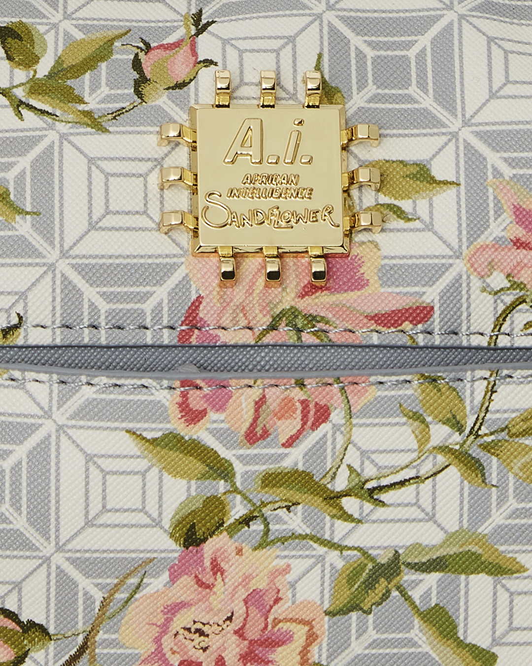 A.I. AFRICAN INTELLIGENCE ELEGANT ENERGY MINI DUFFLE - SANDFLOWER COLLAB